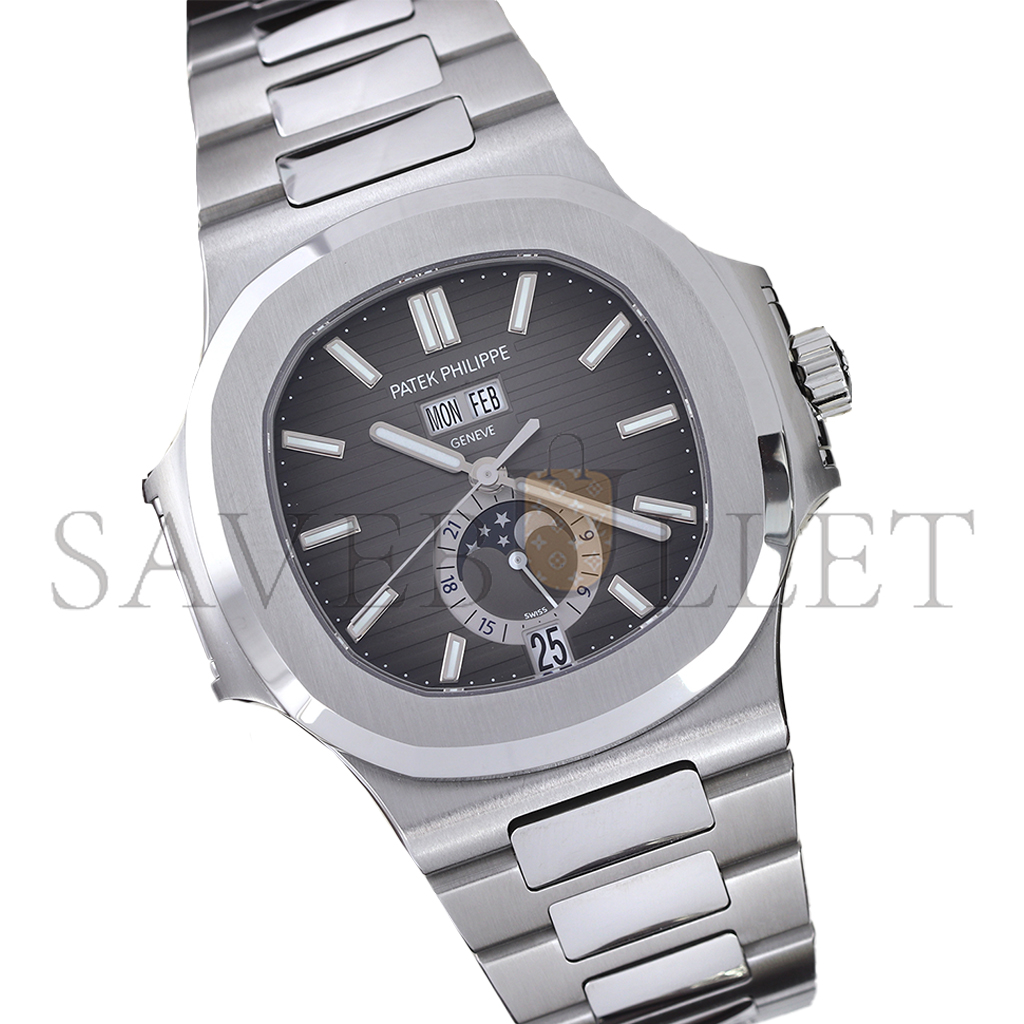 P**ek Ph**ppe nautilus black dial men